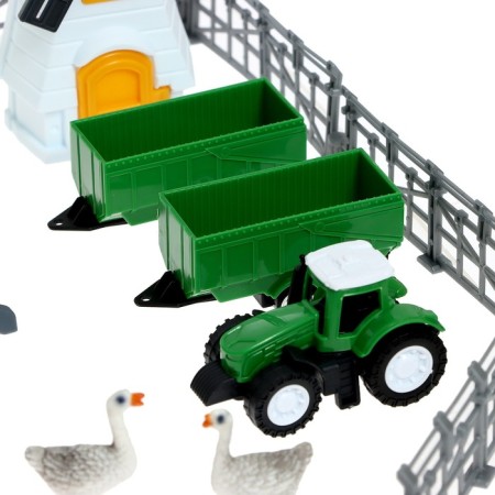 Parking "Farm", barn, aviary, transport, animals-13