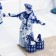 Set for spices "Lady with a rocker", 5 × 13 × 20 cm, gzhel