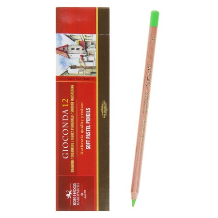 Pastel dry in a pencil Koh-I-Noor Gioconda 8820/07 Soft Pastel, green permanent
