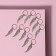 Hair piercing "Wings", 4.1 × 1 cm, 10 pcs, silver color