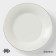 Porcelain plate deep with a thickened edge Magistro la Perle, 580 ml, d = 22 cm, white color