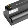 Snow -phase track lamp Feron AL123, IP40, LED, 2x30 W, 547x68x75 mm, Black color