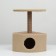 Animal house corner, jute, 35 x 35 x 64 cm, beige