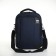 Backpack - male bag, textiles, blue color
