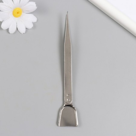 Pinzet with a spatula for creativity 16x2.5 cm-1