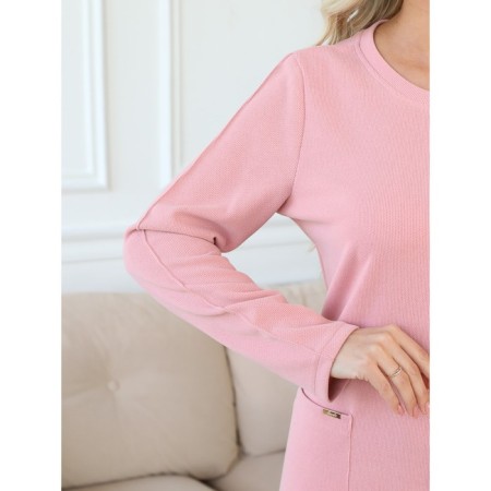 Women's dress, size 56, pink color-11