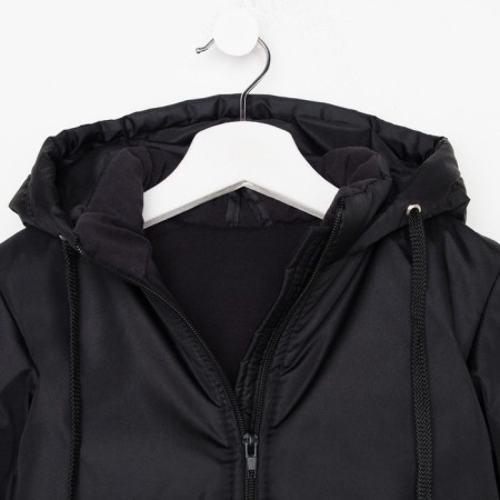 Jacket for a boy, black color, height 86-92 cm-7