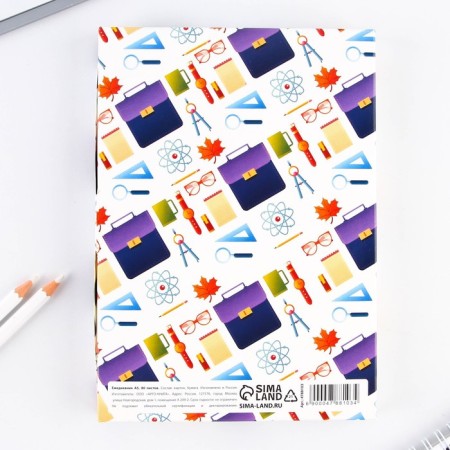 Diary in a gift box “Best Teacher”, A5 format, 80 sheets, solid cover-10