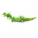 Lizard "gears", light, works from batteries, green color