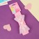 Hair bandage "chosen" shine classic overflow, 16x3 cm, pink