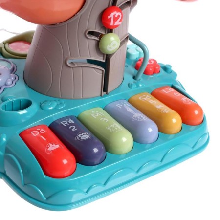 Developing toy "Magic tree", light and sound effects, works from batteries-9