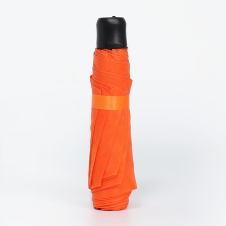 Mechanical “plain” umbrella, 3 additions, 8 spokes, r = 48 cm, orange color-7