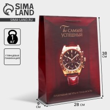 Gift laminated package, packaging, “reality”, L, 28 x 38 x 9 cm