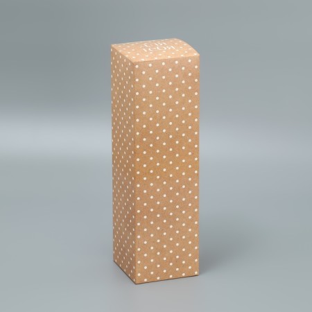 Gift folding box, packaging, “craft”, 9.5 x 32.5 x 9 cm