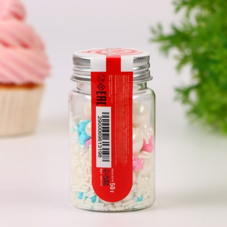 Confectionery Sprinking "Watercolor", 50 g-2