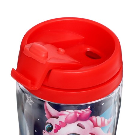 Thermal engine with puzzle "Dragon and grandfather Frost", 54 elements, 350 ml-2