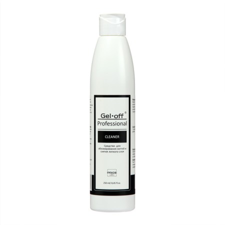 A means for degreasing nails and removing the sticky layer Gel*Off Cleaner Professional, 250 ml