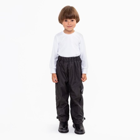 Baby trousers, black color, height 134 cm