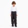 Baby trousers, black color, height 134 cm