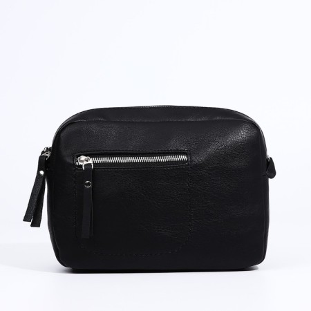 Bag-Bodi Boda Vita with a zipper, black color
