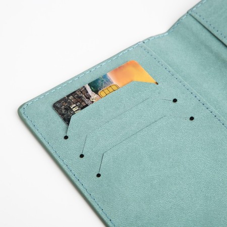 Cover for passport, mint color-4