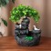 Fountain "Mountain Flower under a tree" 27x18 cm (with backlight, without ball)