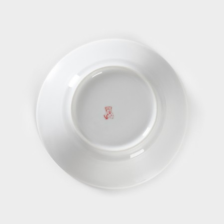 Porcelain Salenik "Dragonfly", 360 ml, D = 15 cm-4