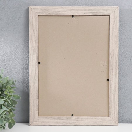 Photo frame MDF 21x30 cm "Trend" cappuccino (plastic screen)-3
