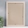 Photo frame MDF 21x30 cm "Trend" cappuccino (plastic screen)