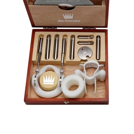 Device for increasing the penis Jes-Extender Original, silver color