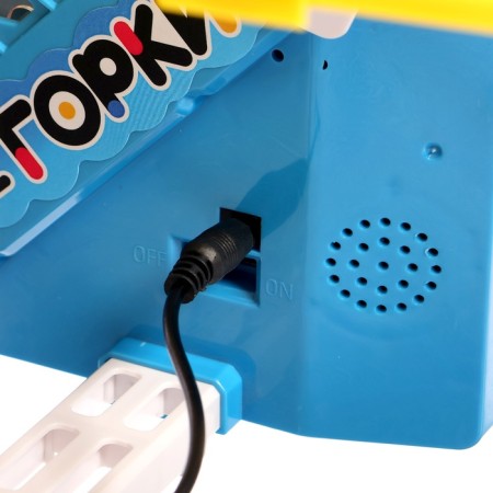 Developing toy "Duck track", light, sound, works from batteries and from the network-11