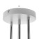 Chandelier gallop "Dawn" 6x60W E27 white