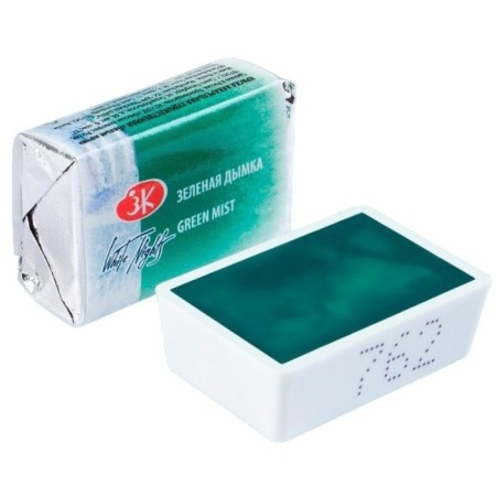 A watercolor art in a cuvette 2.5 ml, ZHK "White Nights", Green Dymka, 1911762-1