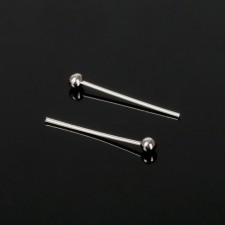 Pin with a ball SM-1103-16, 1.5 cm, 50 g (± 1043 pcs), silver color