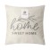Pillowess Decorative Ethel "Home Sweet Home" 40x40 cm, polyester, velor