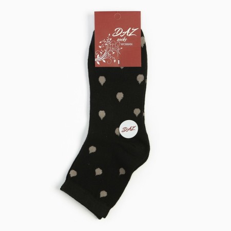 Women's socks, black color, size 36-38-4