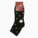Women's socks, black color, size 36-38