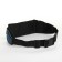 Lightning waist bag, 3 departments, blue color