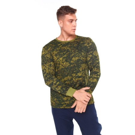 Longslit male with the basis, pixel mix, dark green color, size 48-2