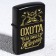 Lighter gasoline “Hunting, like see Syssl of Life”, 5.5 x 3.5 cm.