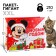 New Year. Gift package, 40x49x19 cm, packaging, Mickey Mouse