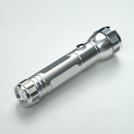 Manual battery, 2 watts, 120 lm, 1800 mAh, 8 hours of autonomous work, USB, 2 modes-1