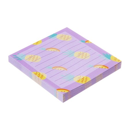 Block with a sticky edge 74*74mm 80l with a pattern fruit mix-6