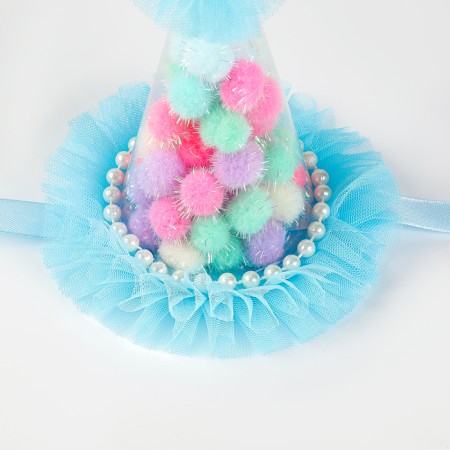 Cap "festive", blue color-2