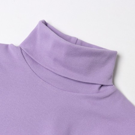 Turtleneck female, lilac color, size 42-44 (s)-1