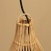 Lamp ceiling from the rattan "Indan" 1x120W, E27, 18x18x35 cm