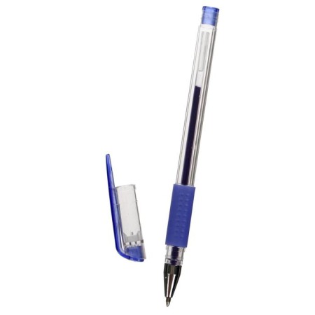 A set of gel pens, 12 colors, with sparkles, with a rubber holder, in a plastic box-13