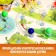 The board game "Hills and stairs. Funny jungle and wild alligators! ”, 2-4 players, 4+