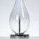 Decorative table lamp Arte Lamp NaOS A5043LT-1WH, E27, 60 W, 36x36x66 cm, chrome