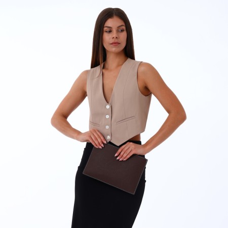 Lightning bag bag, brown color-1